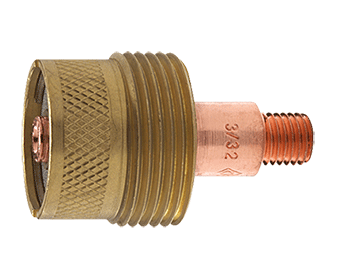 2 Series Collet Body Gas Lens Large Diameter 1/8" (3.2mm) Xref:2GL418LD