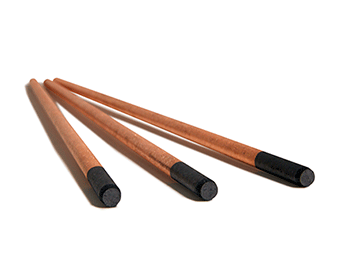 Carbon Arc Gouging Pointed Copperclad Carbons 1/8 X 12 DC-CC 100/BX