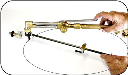Cutting Torch Chariot Cutting Guide
