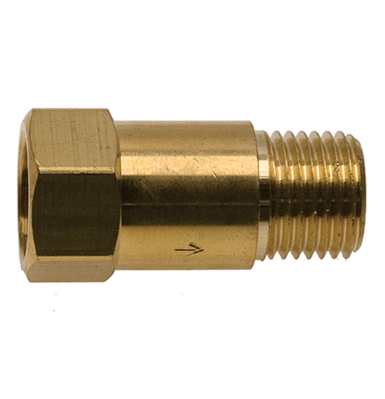 Torch Side Check Valve Oxygen RH "B" Thread Size Western CV-7R