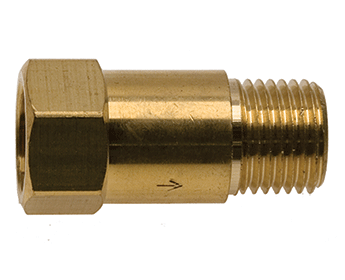 Torch Side Check Valve Oxygen RH "B" Thread Size Western CV-7R