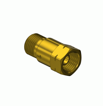 Torch Side Check Valve Fuel Gas LH "B" Thread Size Western CV-8L