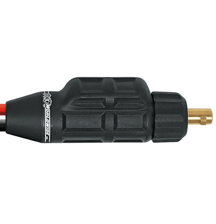 SafeLoc External Gas Male Dinse 35 with 3/8"-24 Internal Thread