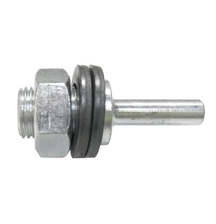 Drive Arbor 1/2" Threaded Shaft x 1/4" Shank 