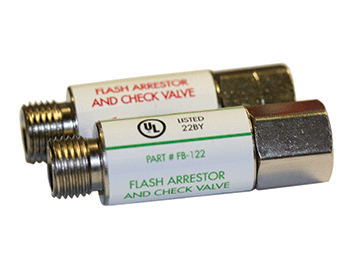 Flashback Arrestor Regulator Side Western FA-30