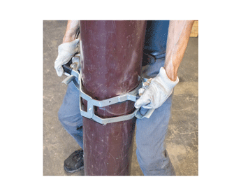 Gas Grabber for lifting of cylinders (T size) 8-1/2 to 9 inch diameter