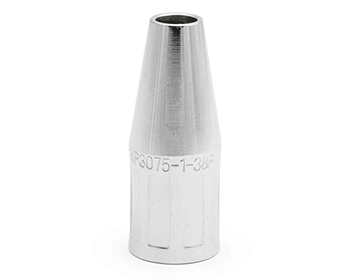 Lincoln Gas Nozzle 3/8 Diameter 100L Thread On Flush Tip