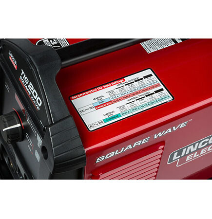 Lincoln K5126-1 Tig Welder Square Wave® 200 Lincoln