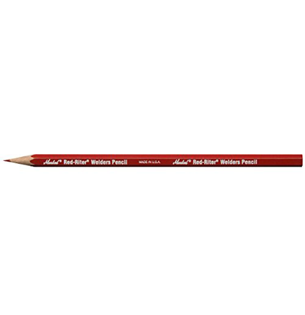 Markall Red Pencil for Metal Marking "Red Riter"