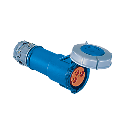 Mennekis IEC Connector 250 Volt Pin & Sleeve 1 Phase 20 Amp 2 Pole 3 Wire