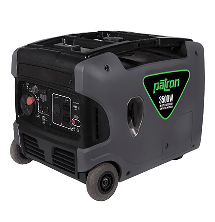 Patron Inverter Generator 3500W 120 Volt AC, 12 Volt DC, USB Ports