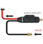 SafeLoc External Gas Male Dinse 35 with 3/8"-24 Internal Thread