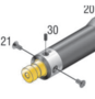 Profax Gasless Mig Gun 350 amp Tweco Back End K126-2