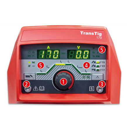 Transtig 170 Job Site Welder Stick / Tig "Touch" High Frequency 120/240 Volt 