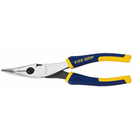 Vise-Grip Bent Needle Nose Plier 8"