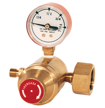 WELDMARK® CGA-520 Acetylene Regulator for "B" Tank 