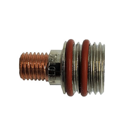 WeldTec 1/16 (1,6) Gas Lens with 2 o-rings (for Quartz Nozzles)